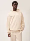 Pangaia Mens 365 Heavyweight Soft Organic Cotton Hoodie In Sand