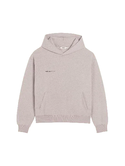Pangaia Mens 365 Heavyweight Soft Organic Cotton Hoodie—stone In Neutral