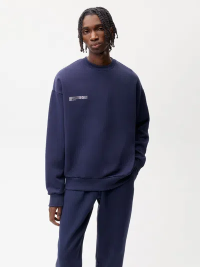 Pangaia Womens 365 Heavyweight Sweatshirt In Navy Blue