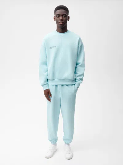 PANGAIA MENS 365 HEAVYWEIGHT TRACK PANTS — POWDER BLUE