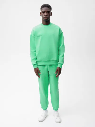 PANGAIA MENS 365 HEAVYWEIGHT SWEATPANTS — SPEARMINT GREEN