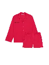 Pangaia Mens 365 Lightweight Short Pyjama Shorts Set In Red