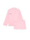 Shop Pangaia Mens 365 Lightweight Short Pyjama Shorts Set  — Magnolia Pink