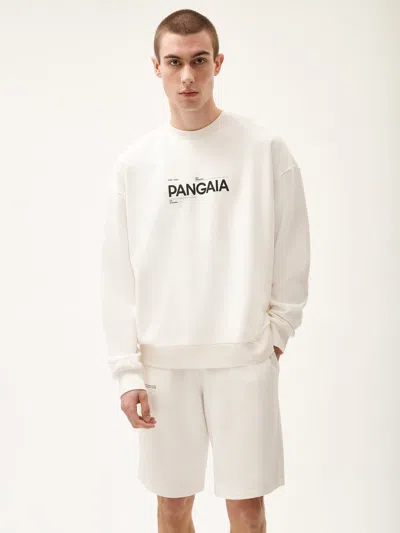 Pangaia Mens 365 Midweight Definition Sweatshirt In Off-white