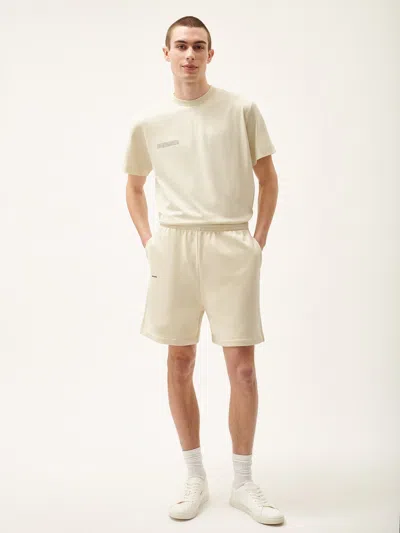 Pangaia Mens 365 Midweight Mid Length Shorts In Travertine Beige