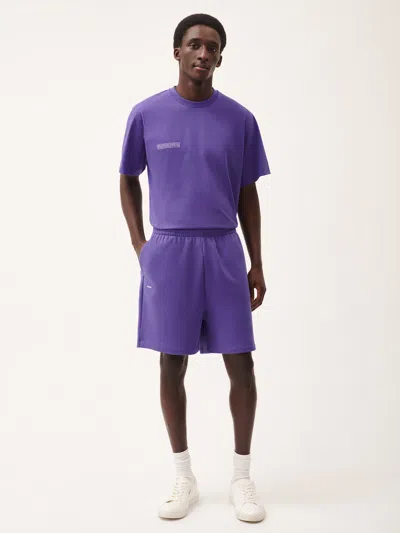 Pangaia Mens 365 Midweight Mid Length Shorts In Ultraviolet
