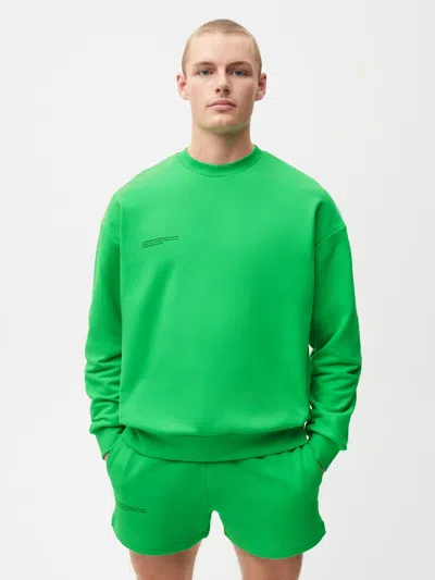 Pangaia Womens 365 Heavyweight Sweatshirt In Jade Green