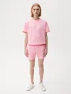 Pangaia Mens 365 Midweight Shorts In Sakura Pink