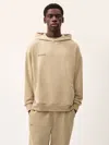Pangaia Mens 365 Midweight Soft Organic Cotton Hoodie In Birch Beige