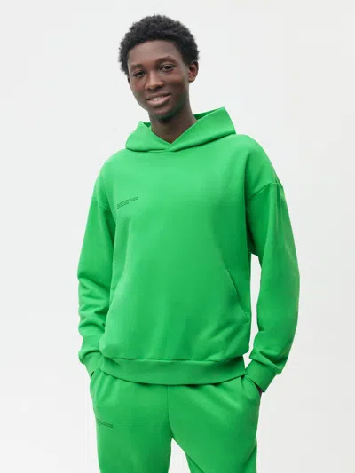 Pangaia Mens 365 Midweight Soft Organic Cotton Hoodie In Jade Green