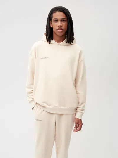 Pangaia Mens 365 Heavyweight Soft Organic Cotton Hoodie In Sand
