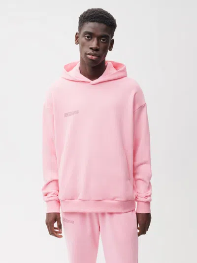 Pangaia Mens 365 Midweight Soft Organic Cotton Hoodie—sakura Pink