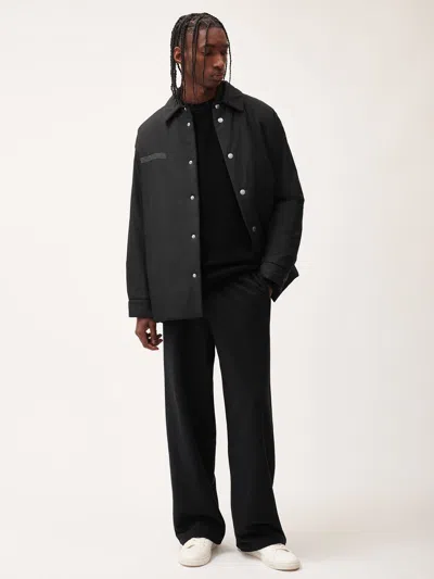 Pangaia Mens 365 Midweight Straight Leg Track Pants In Black