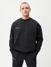 Pangaia Mens 365 Heavyweight Sweatshirt In Black