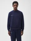 Pangaia Mens 365 Midweight Sweatshirt In Navy Blue