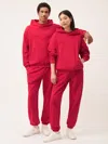 Pangaia Mens 365 Midweight Track Pants In Red