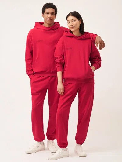 Pangaia Mens 365 Midweight Track Pants In Red