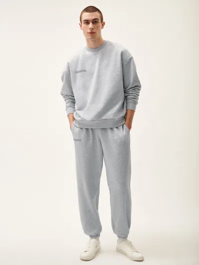 Pangaia Mens 365 Midweight Track Pants In Grey Marl