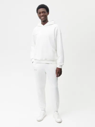 Pangaia Mens 365 Midweight Track Pants In Off-white