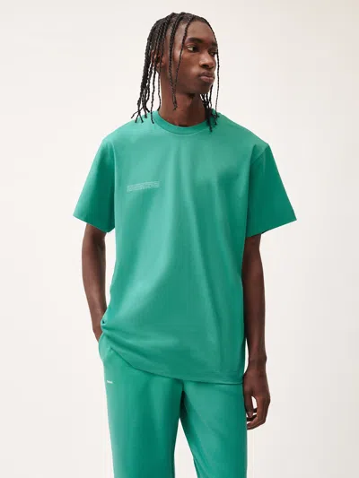 Pangaia Mens 365 Midweight T-shirt In Mangrove Turquoise