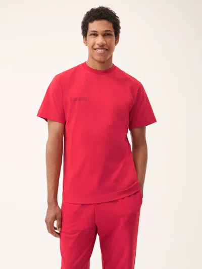 Pangaia Mens 365 Midweight T-shirt In Red