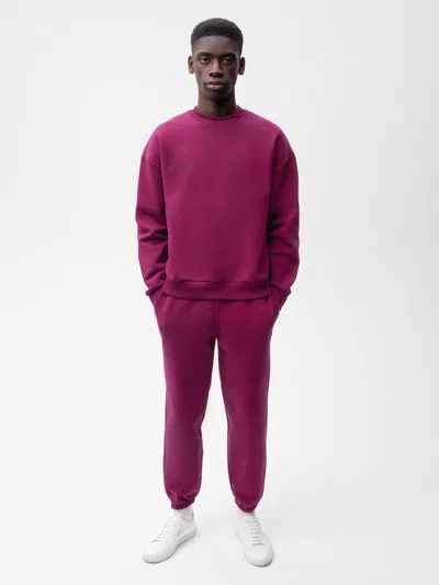 Pangaia Mens Archive 365 Heavyweight Track Pants In Plum Purple