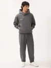 Pangaia Mens Dna Barrel-leg Track Pants In Grey