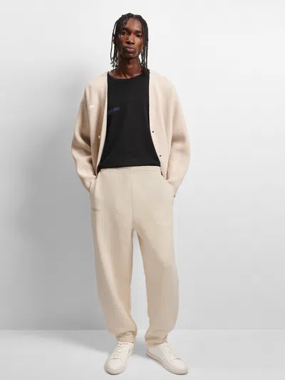 Pangaia Mens Dna Barrel-leg Track Pants In Undyed