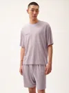 Pangaia Mens Dna Frutfiber T-shirt In Raisin Purple