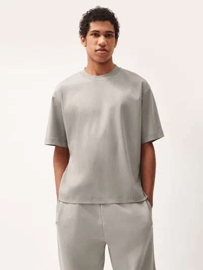 Pangaia Mens Dna Oversized T-shirt In Stone