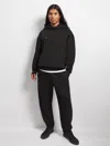 Pangaia Mens Dna Soft Organic Cotton Hoodie In Black