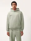 Pangaia Mens Dna Soft Organic Cotton Hoodie In Moss Green