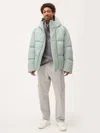 Pangaia Mens Double Jersey Cargo Track Pants In Stone