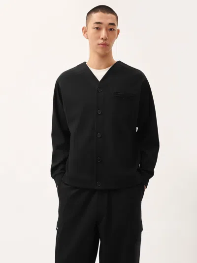 Pangaia Mens Double Jersey Liner Jacket In Black
