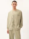 Pangaia Womens Dna Double Jersey Liner Jacket In Neutral