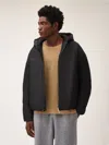 Pangaia Mens Flower-warmth Padded Bomber Jacket In Black