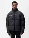 Pangaia Womens Flwrdwn Bomber Jacket In Black