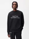 Pangaia Womens High-tech Naturalists Club Sweatshirt In Black