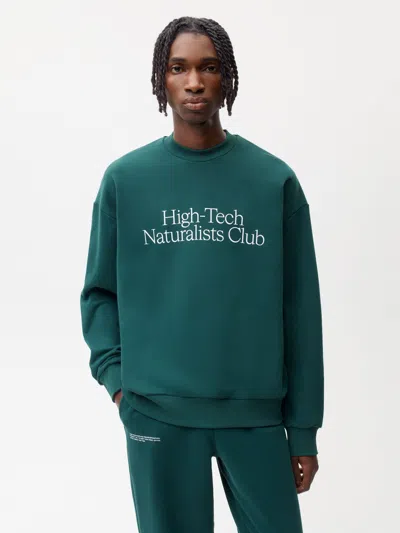 Pangaia Womens High-tech Naturalists Club Sweatshirt In Foliage Green