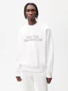 Pangaia Womens High-tech Naturalists Club Sweatshirt In Off White
