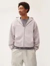 Pangaia Mens Natural Dye Oversized Soft Organic Cotton Hoodie In Daylight Purple