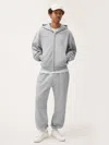 Pangaia Mens Natural Dye Track Pants In Midnight Fog Grey