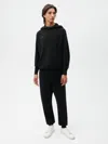 Pangaia Mens Recycled Cashmere Track Pants In Black