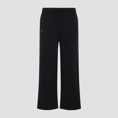 Pangaia Midweight Straight Leg Track Pants In Black