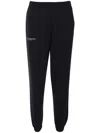 Pangaia Logo-print Track Pants In Black