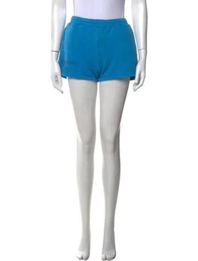 Pre-owned Pangaia Mini Shorts In Blue