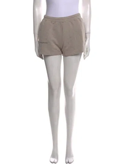 Pre-owned Pangaia Mini Shorts In Gray