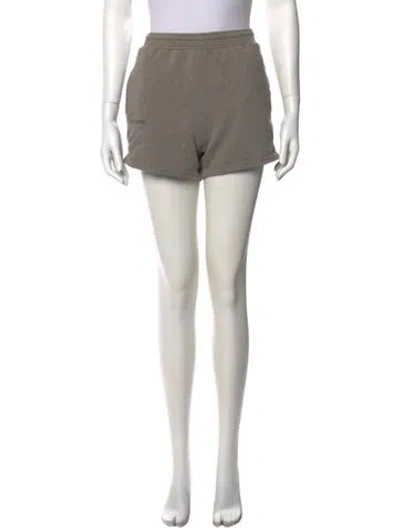 Pre-owned Pangaia Mini Shorts In Gray
