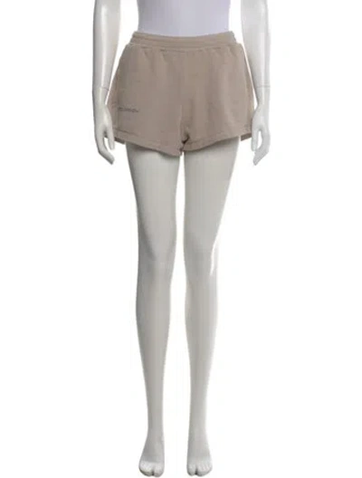 Pre-owned Pangaia Mini Shorts In Gray