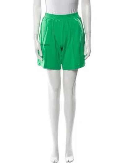 Pre-owned Pangaia Mini Shorts In Green